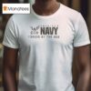 Tampa Bay Buccaneers America S Navy Forged By The Sea Salute To Service Logo T Shirt