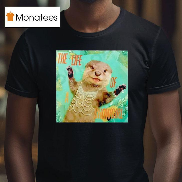 Taylor Otter The Life Of A Showgirl Album T Shirt Taylor Otter The Life Of A Showgirl Album T Shirt