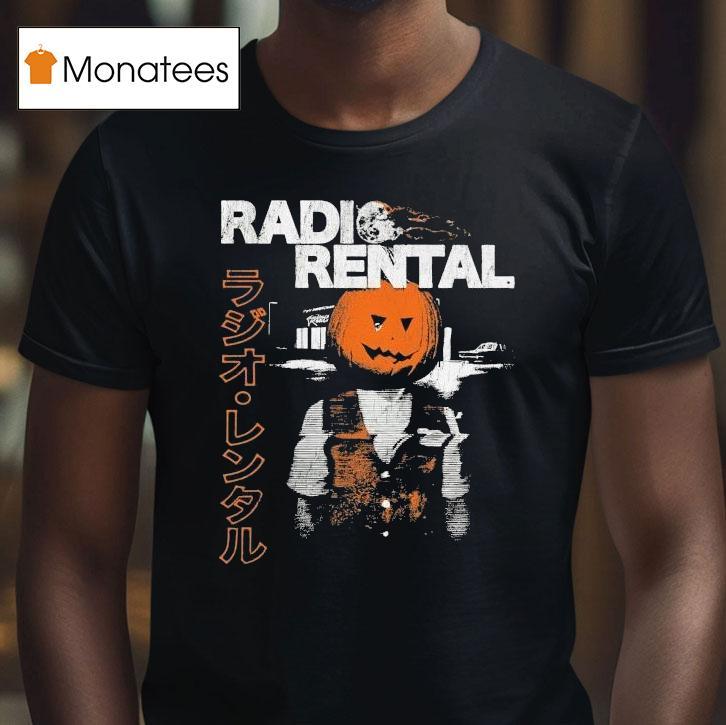 Tenderfoot Tv Radio Rental Foreign Film Pumpkin Head Halloween T Shirt Tenderfoot Tv Radio Rental Foreign Film Pumpkin Head Halloween T Shirt