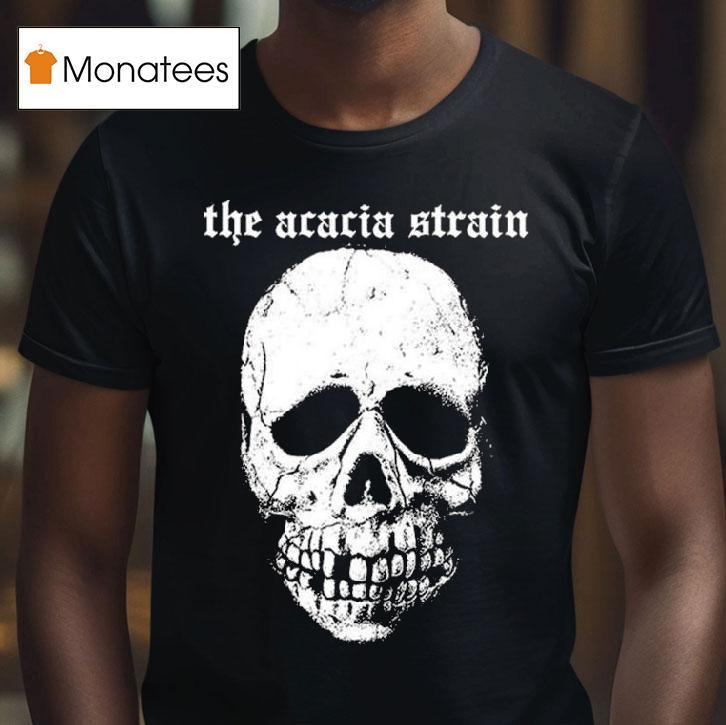 The Acacia Strain Skull Mask T Shirt The Acacia Strain Skull Mask T Shirt