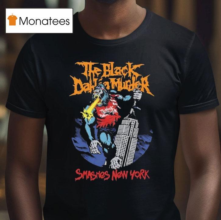 The Black Dahlia Murder Venues Smashes New York The Theater At Madison Square Garden On October Kong T Shirt The Black Dahlia Murder Venues Smashes New York The Theater At Madison Square Garden On October Kong T Shirt