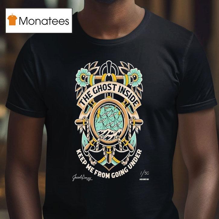 The Ghost Inside Keep Me From Going Under Tour T Shirt The Ghost Inside Keep Me From Going Under Tour T Shirt