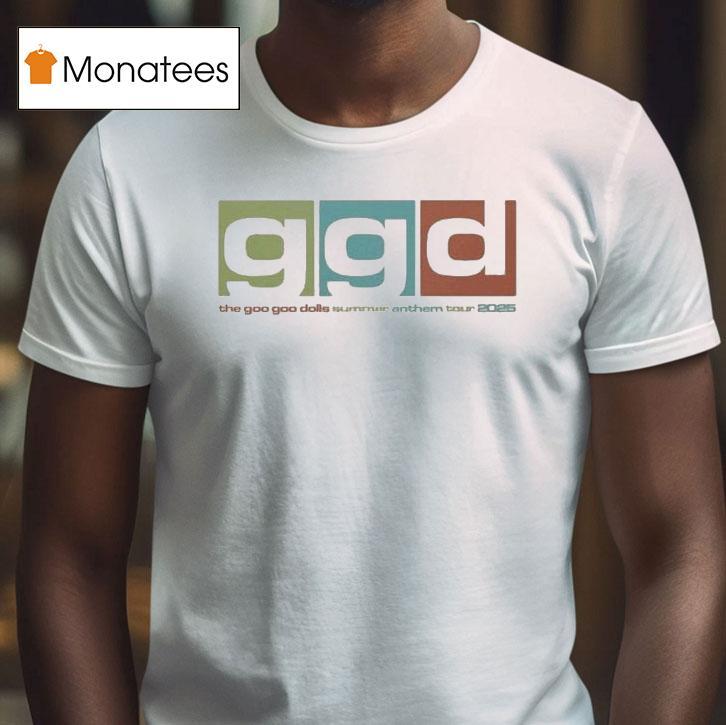 The Goo Goo Dolls Summer Anthem Tour Color T Shirt The Goo Goo Dolls Summer Anthem Tour Color T Shirt