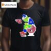 The Grinch Florida Gators Sitting On Toilet Florida State Seminoles Xmas Holiday Christmas T Shirt