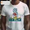 The Grinch Vs Seattle Mariners Christmas Mlb Baseball T Shirt