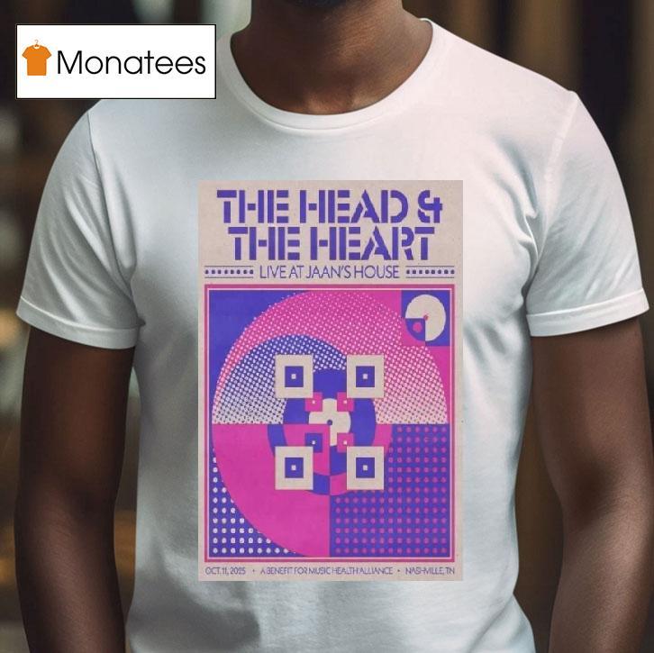 The Head And The Heart Nashville Tn T Shirt The Head And The Heart Nashville Tn T Shirt