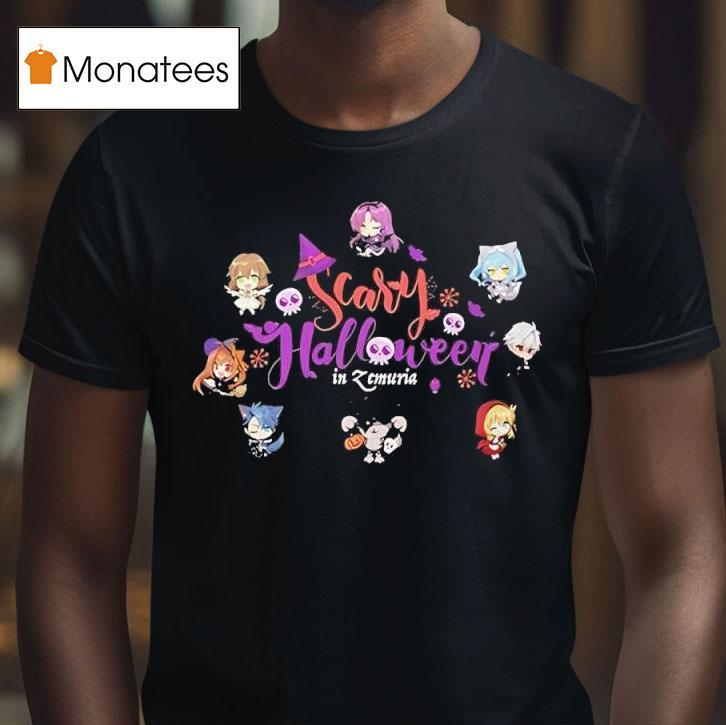 The Legend Of Heroes Trails Scary Halloween In Zemuria T Shirt The Legend Of Heroes Trails Scary Halloween In Zemuria T Shirt