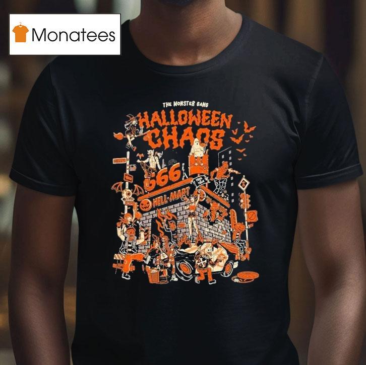 The Monster Gang Halloween Chaos T Shirt The Monster Gang Halloween Chaos T Shirt