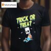 The Simpsons Trick Or Treat Skeleton Halloween T Shirt