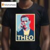 Theo Epstein In Action Signed T Shirt