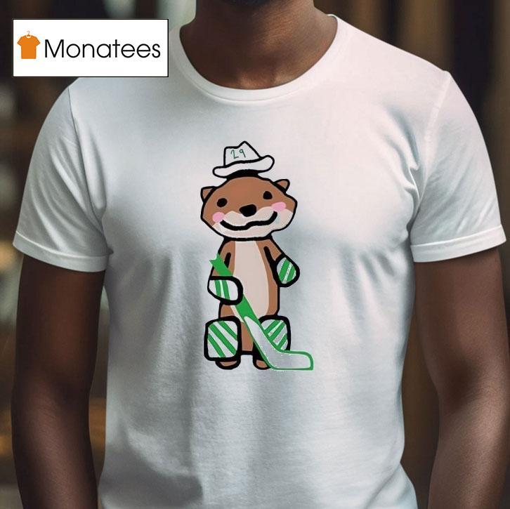 Thomas Harley Dallas Stars Wearing The Otter T Shirt Thomas Harley Dallas Stars Wearing The Otter T Shirt