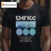 Thrice Australia And New Zealand Even T Shirt