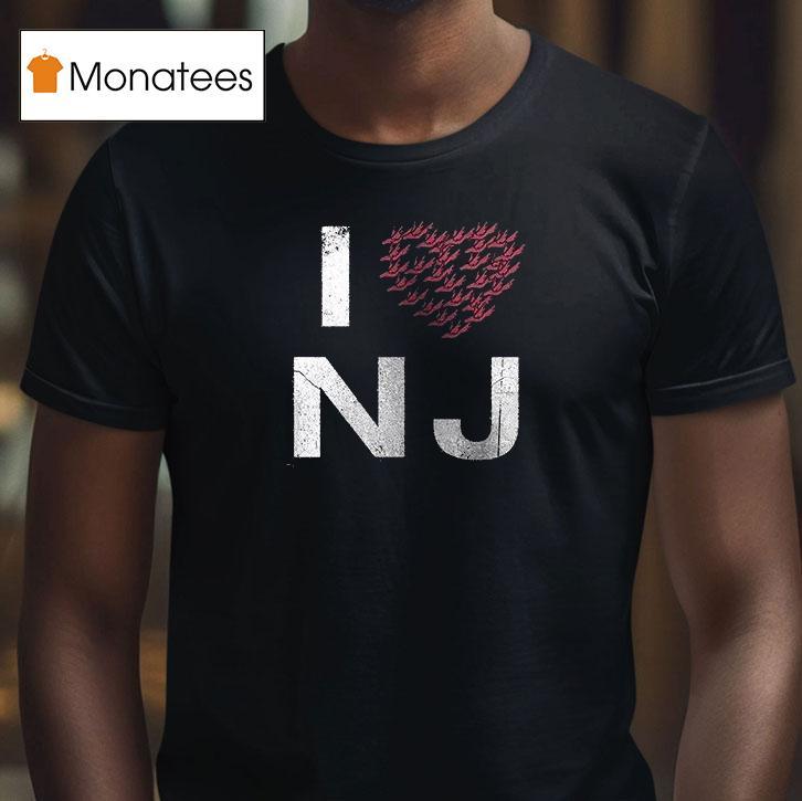 Thursday Band I Heart Nj Logo T Shirt Thursday Band I Heart Nj Logo T Shirt