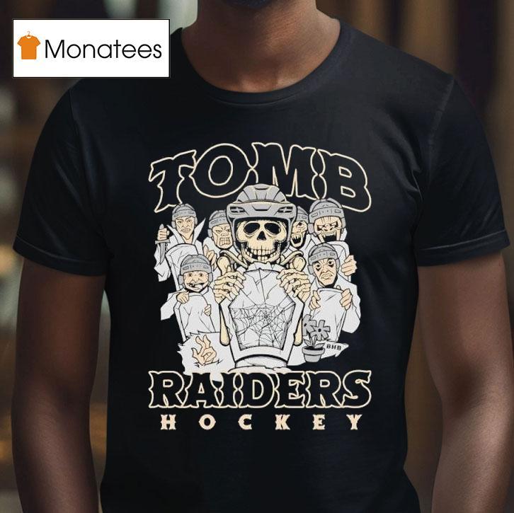 Tomb Las Vegas Raiders Hockey Halloween Skeleton T Shirt Tomb Las Vegas Raiders Hockey Halloween Skeleton T Shirt