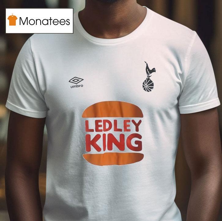 Tottenham Hotspur X Ledley King Hamburger T Shirt Tottenham Hotspur X Ledley King Hamburger T Shirt