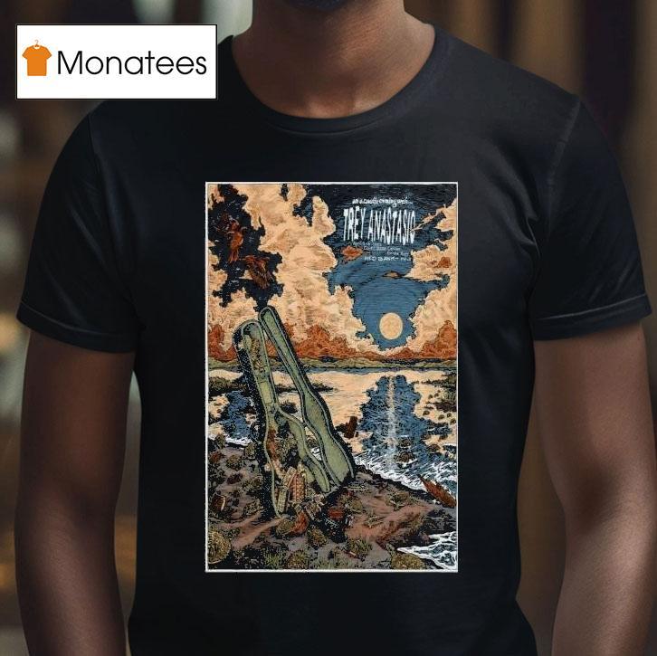 Trey Anastasio April Count Basie Center T Shirt Trey Anastasio April Count Basie Center T Shirt