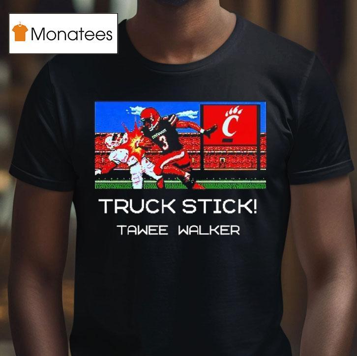 Truckstick Tawee Walker Cincinnati Bearcats T Shirt Truckstick Tawee Walker Cincinnati Bearcats T Shirt