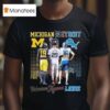 Underwood Michigan Wolverines Skubal Detroit Tigers And Goff Detroit Lions Signatures T Shirt