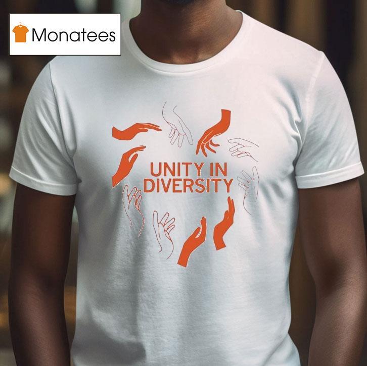 Unity In Diversity Hands T Shirt Unity In Diversity Hands T Shirt