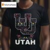 Utah Utes Dia De Los Muertos T Shirt