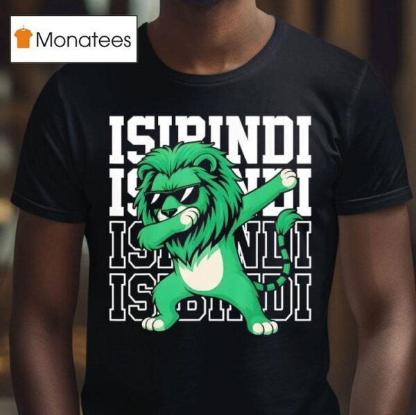 Vintage Isibindi Name Dab Cool Animal T Shirt