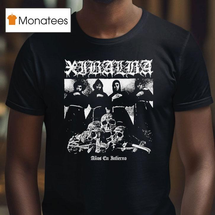 Xibalba Anos En Infierno Grave T Shirt Xibalba Anos En Infierno Grave T Shirt
