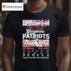 Yes I Am Old But I Saw Greatness Patriots Years Thank You For The Memories Signatures T Shirt