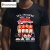 Yes I M Old But I Saw Kansas City Chiefs Greatness Thank You For The Memories Super Bowl Signatures T Shirt