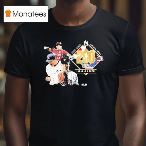 Yomiuri Masahiro Wins Japan Us Total Mlb T Shirt