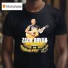 Zach Bryan X Michigan Wolverines The Quittin Time Tour Stadium T Shirt