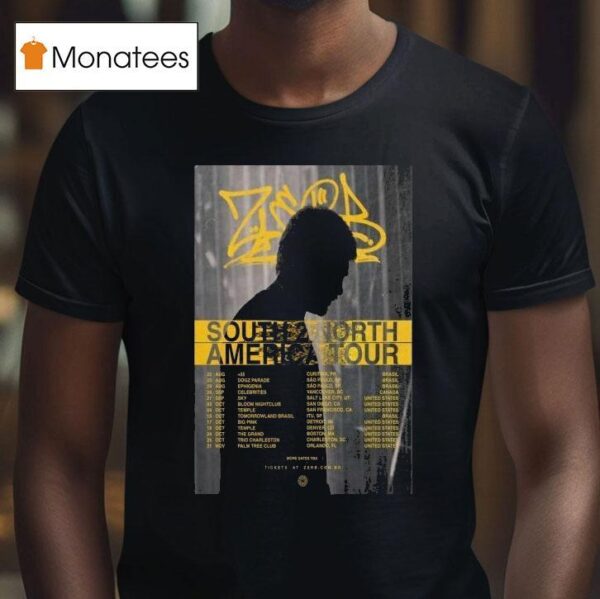 Zerb South North America Fall Tour Dates T Shirt