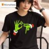 Grinch Hands Christmas T Shirt
