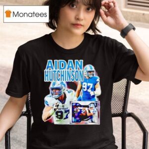 Aidan Hutchinson Detroit Lions Football T Shirt