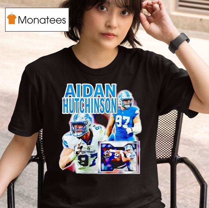 Aidan Hutchinson Detroit Lions Football T Shirt
