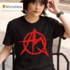 Anarchist Sanctuary As Logo T Shirt