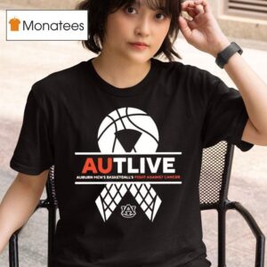 Autlive Auburn Tigers Men S Basketball Fight Against Cancer T Shirt