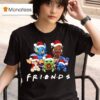 Baby Yoda Stitch Groot Toothless Gizmo Friends Christmas T Shirt