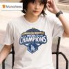Back To Back Los Angeles Dodgers Mlb World Champions T Shirt