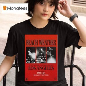 Beach Weather El Rey Theatre November Tour T Shirt