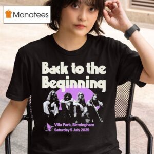 Black Sabbath Back To The Beginning Villa Park Birmingham Saturday July Photo T Shirt