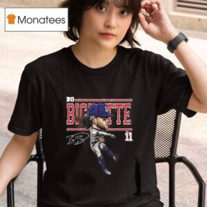 Bo Bichette Toronto Cartoon Signature T Shirt