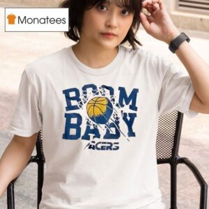 Boom Baby Indiana Pacers Basketball T Shirt