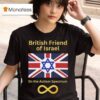 British Friend Of Israel On The Autism Spectrum T Shirt