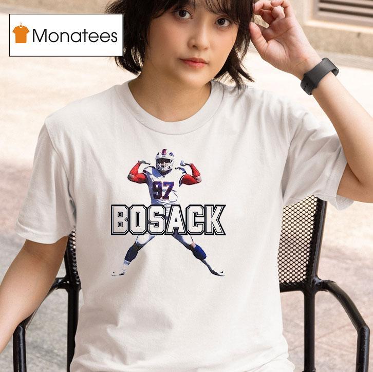 Buffalo Bills Joey Bosa Bosack Logo Pose T Shirt