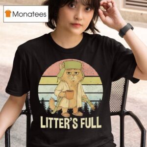 Cat Litter S Full Vintage T Shirt