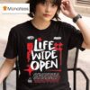 Cboystv Life Wide Open Graphic T Shirt