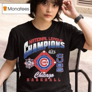 Chicago Cubs Nlcs Champions Mlb National League Baseball T Shirt