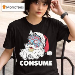 Christmas Santa Consume T Shirt