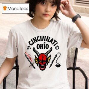 Cincinnati Ohio Stranger Things Hellfire T Shirt