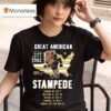 Colorado Buffaloes Great American Stampede All City Map Masco T Shirt